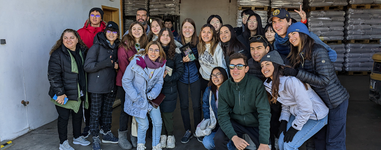 Student Visit to Northern Feed & Bean